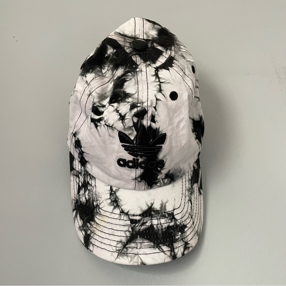 Adidas Originals Black Tie Dye Adjustable Hat
